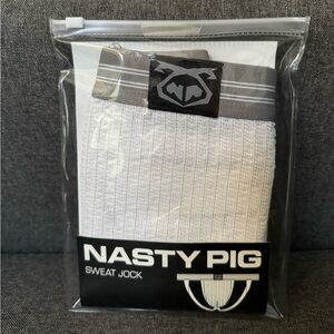 Brand New Nasty Pig XXL White Sweat Jock Strap